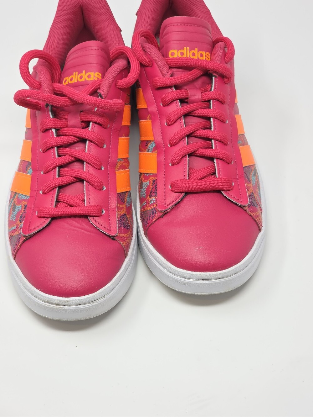 adidas x FARM Rio Floral Low Top Sneakers Women's 8.5 - Picture 8 of 10
